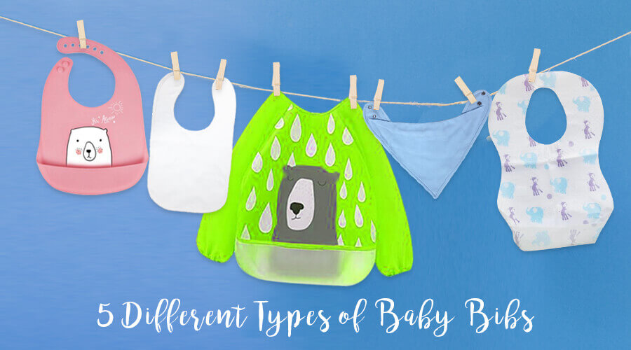 5 Different Types of Baby Bibs