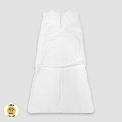 Baby Swaddling Sleep Sacks – White – 100% Cotton - LG2706W - The Laughing Giraffe®