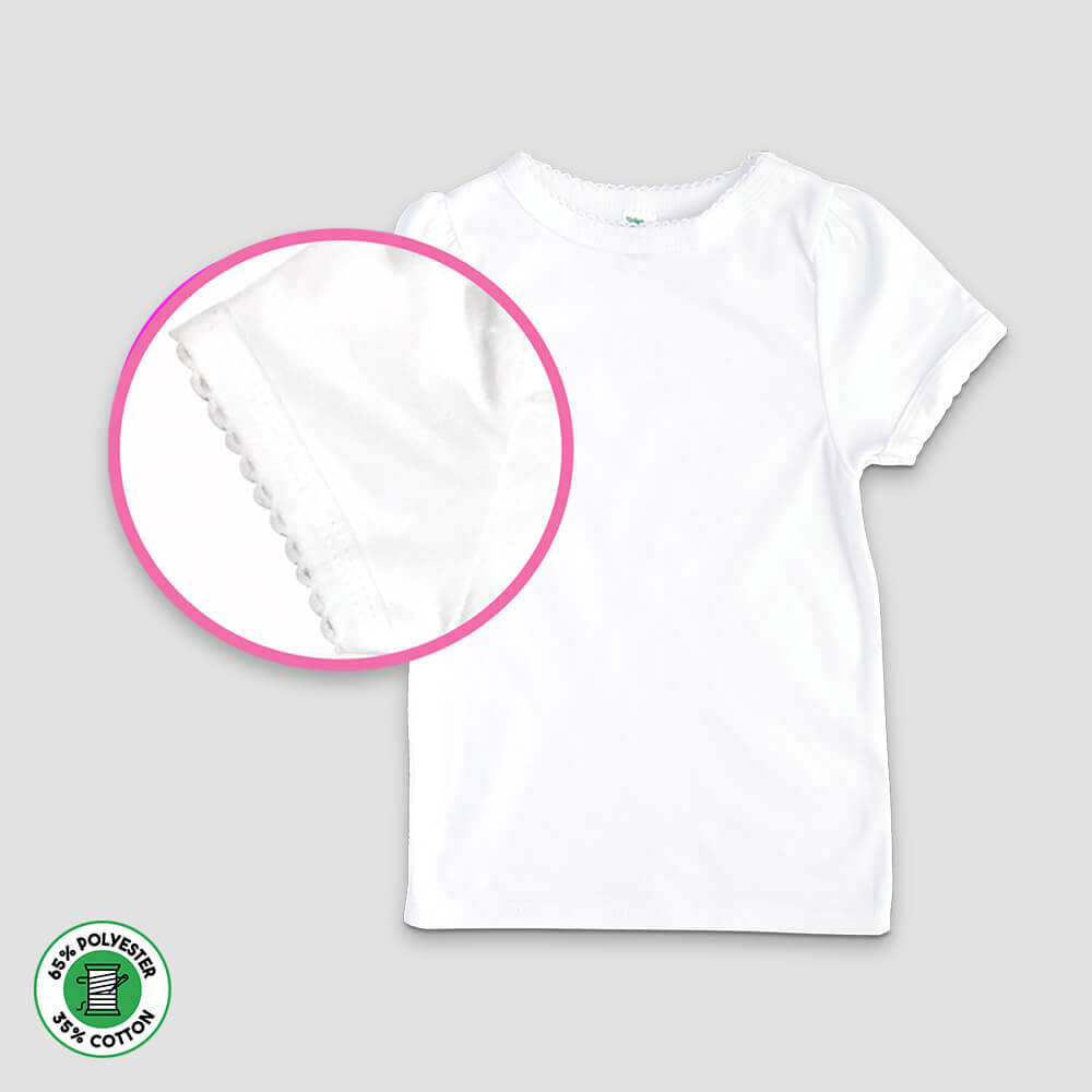 TODDLER 100% Colored Polyester Sublimation Certified Blank, Toddler  Sublimation Crew Neck Shirt, Kids Sublimation Shirt 