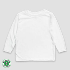 Toddler & Kids Long Sleeve T-Shirt – Polyester Cotton Blend