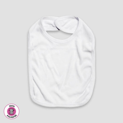 LG4461 Laughing Giraffe - Blank Baby Bibs - Wholesale Infant Bibs - Sublimation Blanks
