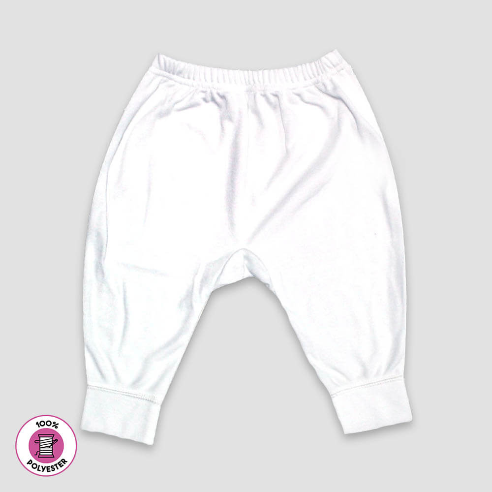 Baby Jogger Pants - White - 100% Polyester