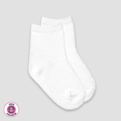 Baby Socks – 100% Polyester White - LG4911W - The Laughing Giraffe®
