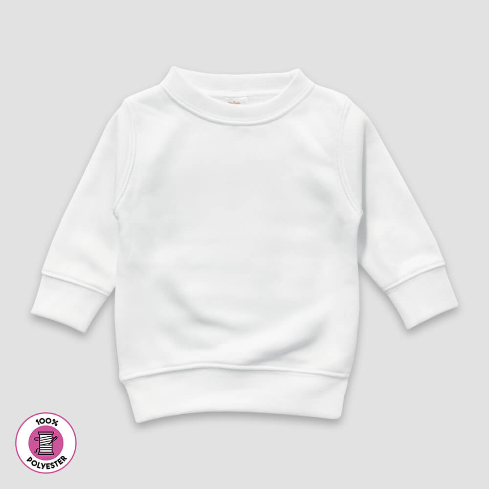 Blank Baby Fleece Sweatshirts - 100% Polyester - KidsBlanks