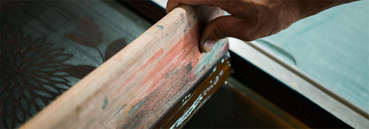 How to Screen Print from Home Guide | KidsBlanks by Zoe