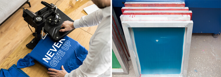 How to Screen Print from Home Guide | KidsBlanks by Zoe