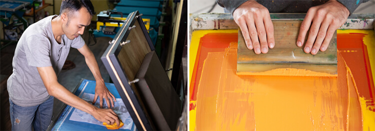 How to Screen Print from Home Guide | KidsBlanks by Zoe