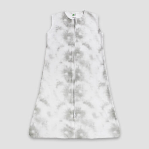 Baby Wearable Sleep Sacks – White/Smoke – Polyester Cotton Blend | The Laughing Giraffe®