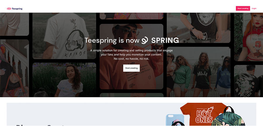 Teespring Redbubble Alternative - 10 Best Alternatives to Redbubble Article