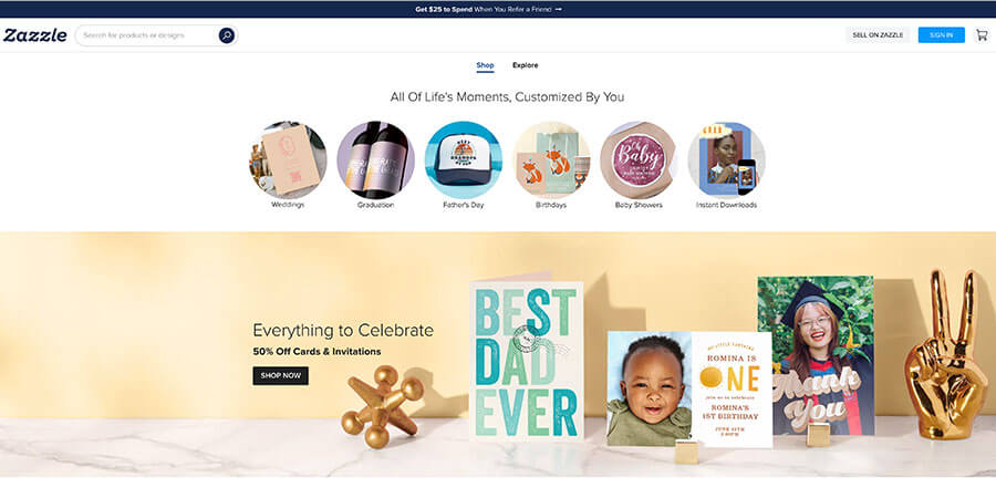 Zazzle Redbubble Alternative - 10 Best Alternatives to Redbubble Article