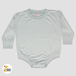 LG4300 Silver - Wholesale Blank Baby Rompers