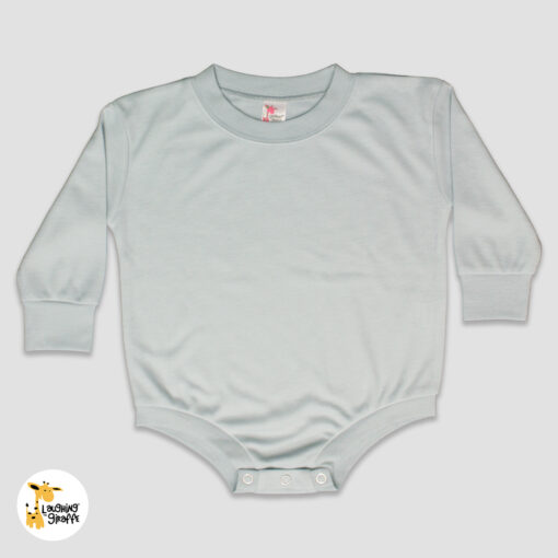 LG4300 Silver - Wholesale Blank Baby Rompers