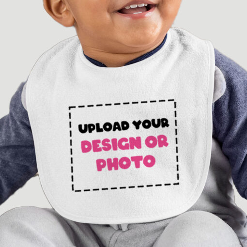 Custom Baby Bibs - Create Personalized Baby Gifts - KidsBlanks by Zoe