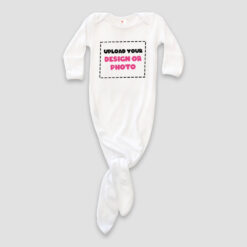 Personalized Newborn Gowns - Print-on-Demand Service - KidsBlanks by Zoe