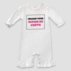 Wholesale Custom Baby Sleeveless Romper - Custom Printed Baby Sleep Wear