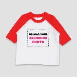 Wholesale Custom Baby Raglan Baseball T-Shirts - Custom Printed T-Shirts