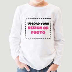 Personalized Toddler Long Sleeve T-Shirts - 100% Polyester