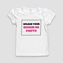 Photo Printed on a T-Shirt - Personalized Toddler Ruffle Top