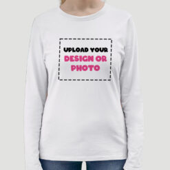 Affordable Custom T-Shirt Printing - Women's Long Sleeve T-Shirt - KidsBlanks by Zoe