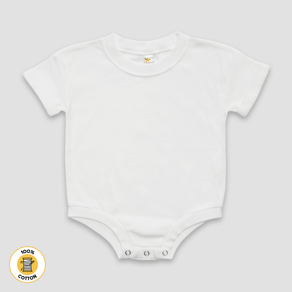 Short sleeve romper baby sale