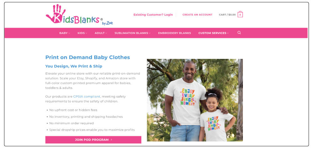 Print on on sale demand baby leggings