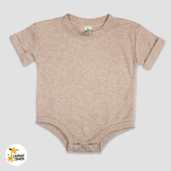 LG3400 Truffle - Wholesale Blank Baby Rompers for Embroidery