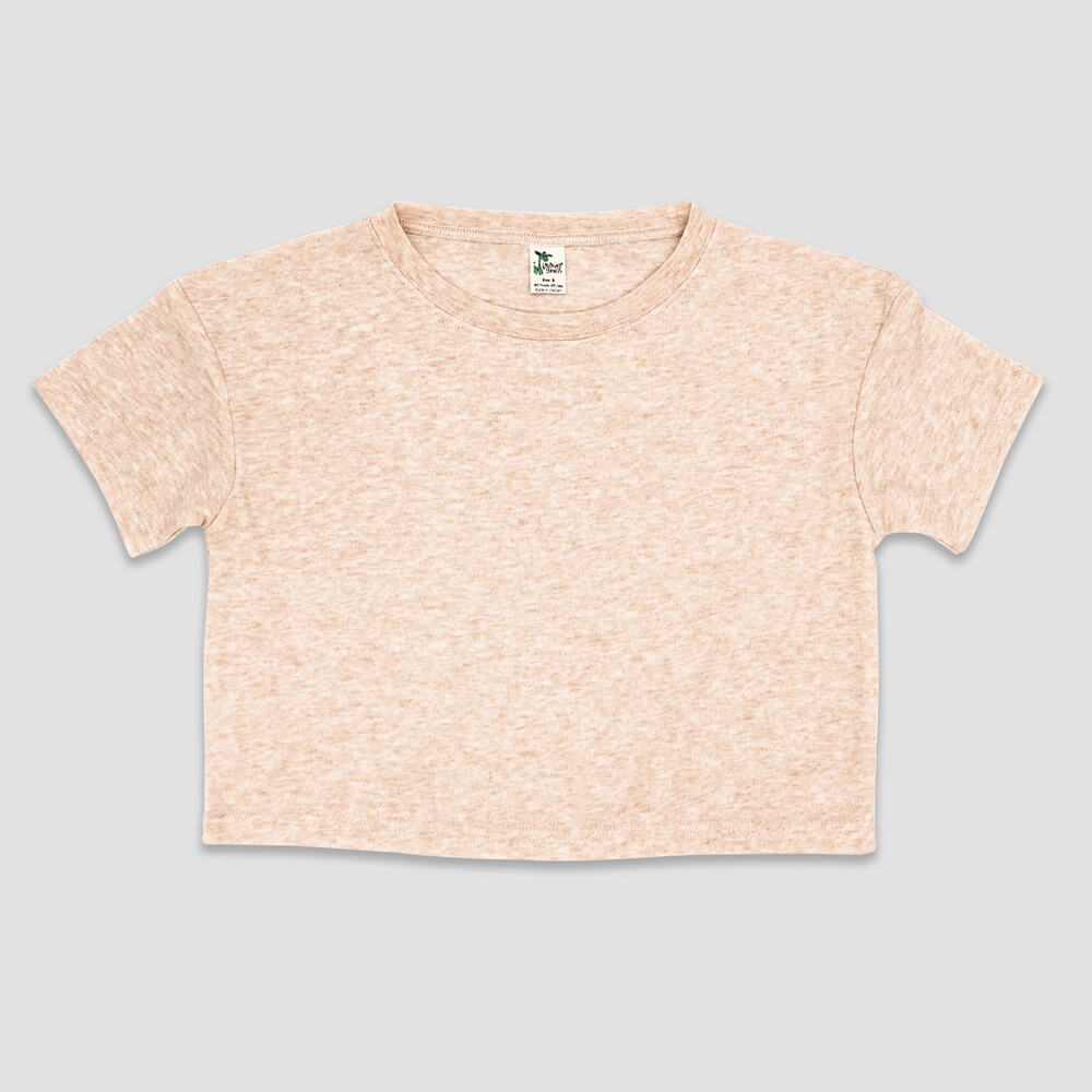 Bulk Girls Crop Top Shirts - Available in Toddler and Youth Sizes