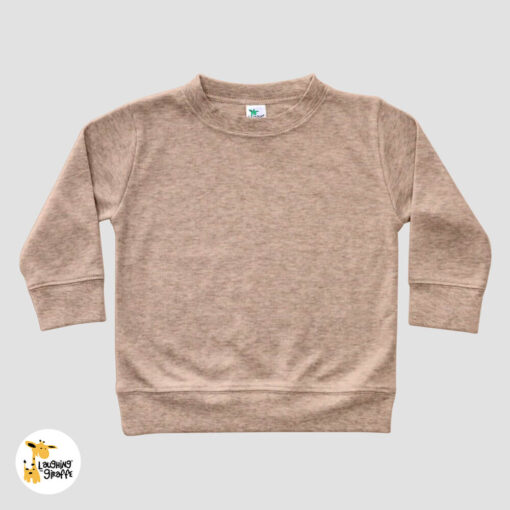 LG3509T Truffle - Wholesale Blank Baby Pullover T-Shirts