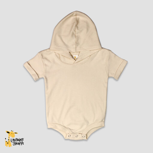 Wholesale Blank Cotton Baby Bubble Rompers with a Hood - LG2409 - KidsBlanks