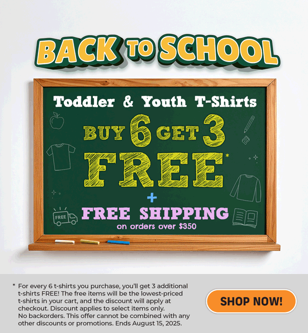 Back to School BOGO Sale - Wholesale Kids Clothing