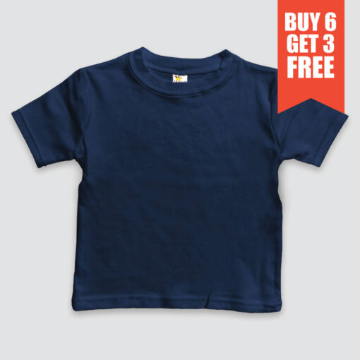 Toddler Crew Neck T-Shirts – Premium 100% Cotton