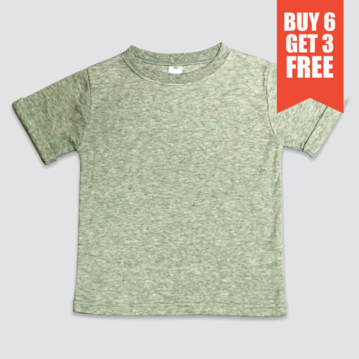 Rolled Short Sleeve Toddler T-Shirts